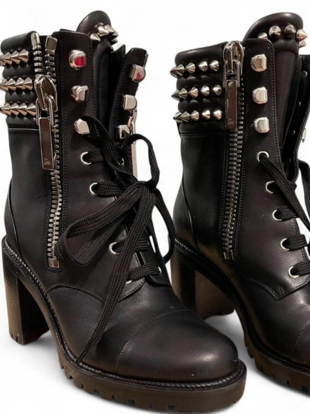 Christian Louboutin Combat Boots Size 37.5